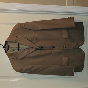 FIRADO taupe blazer 100% Merino wool Designed in Rome Italy Hand Tailored …